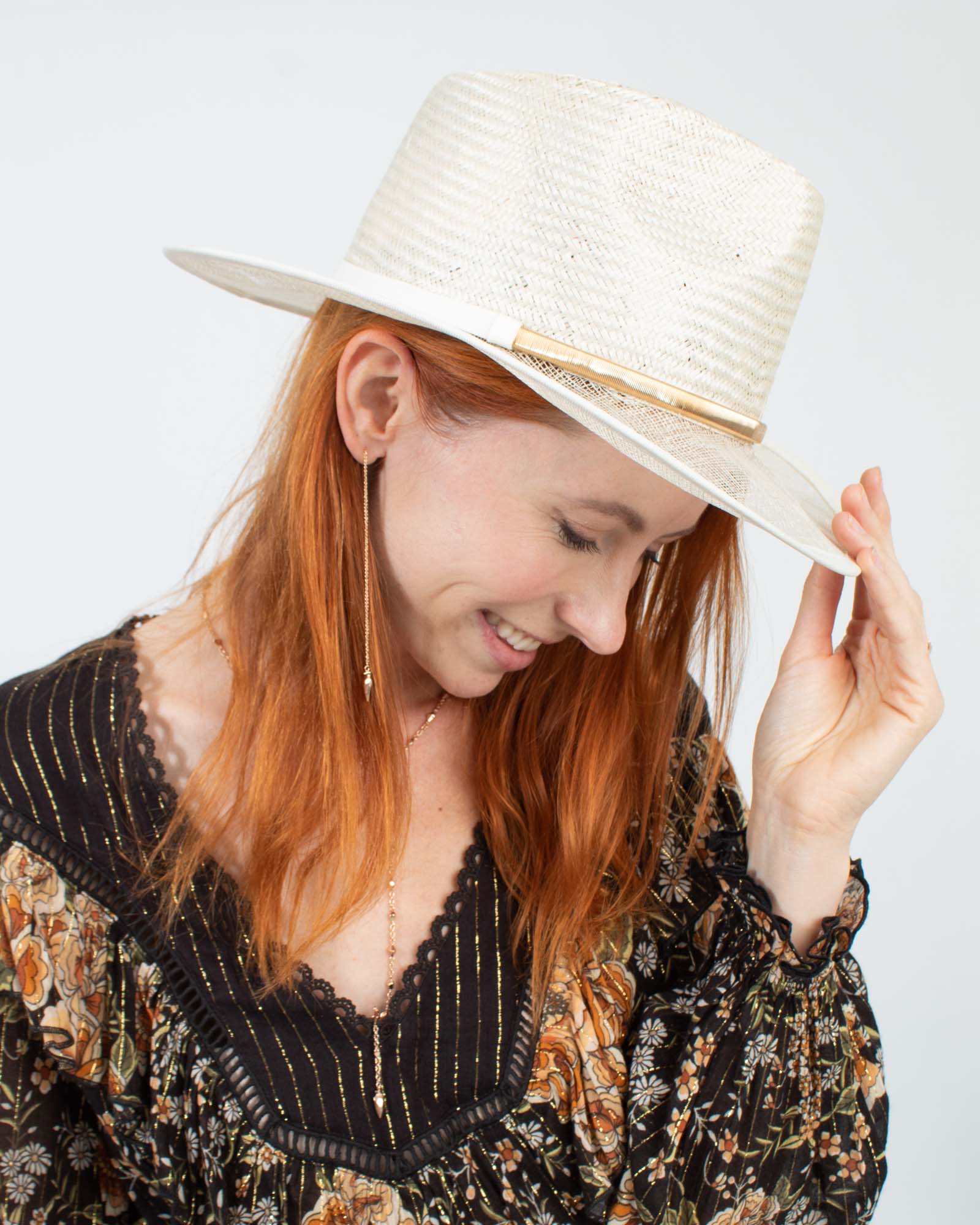 Flora bella hats straw top