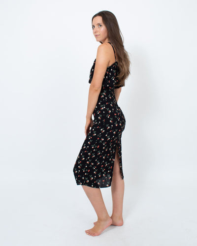 Flynn Skye Clothing Medium Cherry Printed Midi Dress