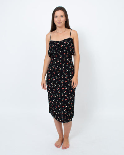 Flynn Skye Clothing Medium Cherry Printed Midi Dress