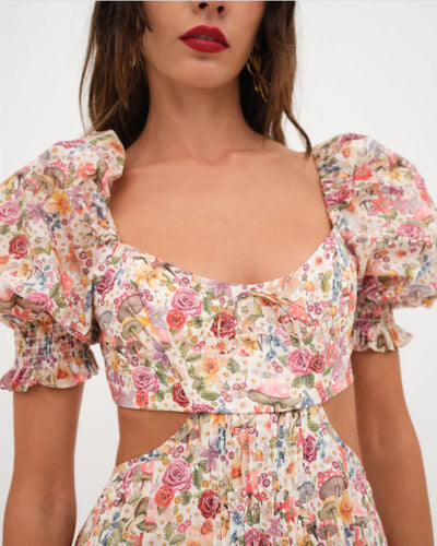 For Love & Lemons Clothing "Arya" Mini Dress