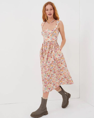 For Love & Lemons Clothing Medium "Theodora" Midi Dress