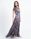 For Love & Lemons Clothing Small "Flora" Floral Maxi Dress