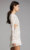 For Love & Lemons Clothing Small Long Sleeve Lace Dress