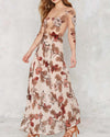 For Love & Lemons Clothing Small "Sierra" Silk Maxi Dress