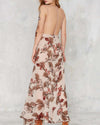 For Love & Lemons Clothing Small "Sierra" Silk Maxi Dress
