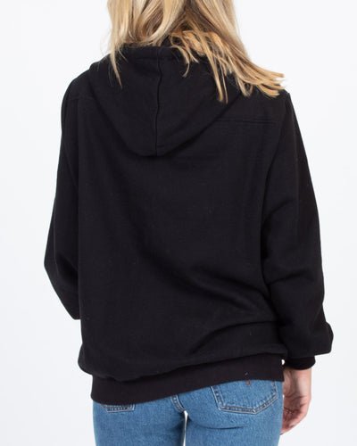For Love & Lemons Clothing XS Oversized Zip Up Hoodie