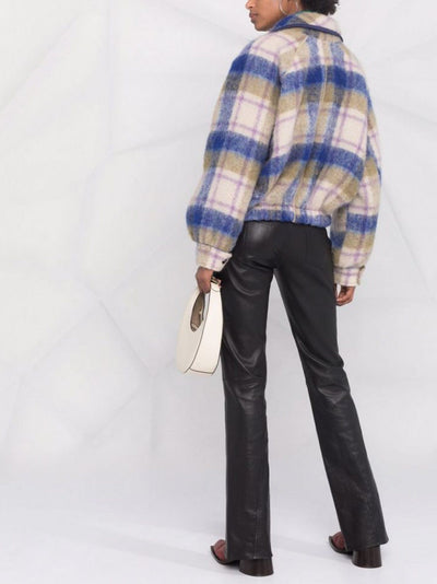 Forte_Forte Clothing Small | 4 Check Print Double-Breasted Jacket