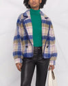 Forte_Forte Clothing Small | 4 Check Print Double-Breasted Jacket