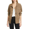 FRAME Clothing Small Animal Print Cargo Jacket