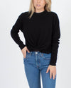 FRAME Clothing Small Long Sleeve Twist Front Tee