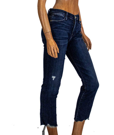 FRAME Clothing Small | US 26 "Le High Straight" Distressed Jean