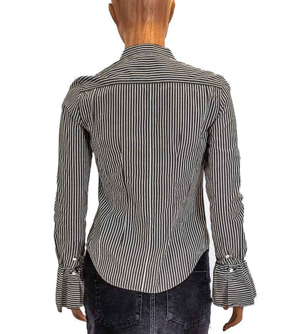 FRAME Clothing XS Striped Button Down