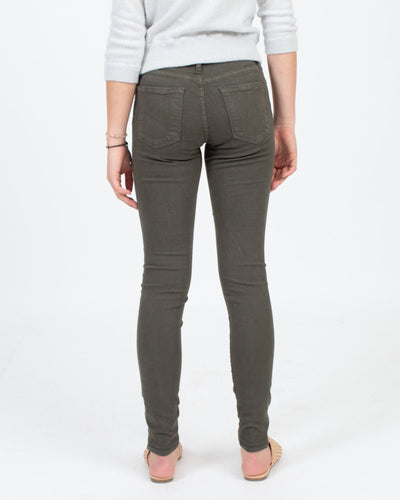 FRAME Clothing XS | US 24 Olive "Le Skinny de Jeanne" Jeans