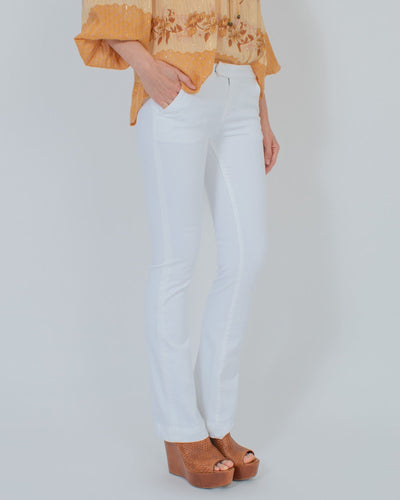 FRAME Clothing XS | US 25 White Flared Jeans