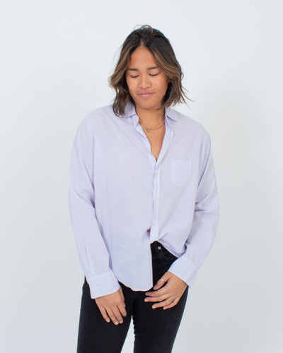 Frank & Eileen Clothing Medium Purple Button Down