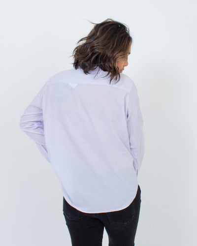 Frank & Eileen Clothing Medium Purple Button Down