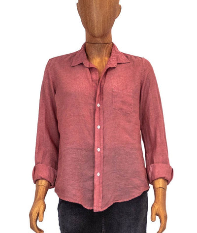 Frank & Eileen Clothing Small Linen Button Down