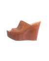 Fred Segal Shoes Large | US 11 I IT 41 Brown Leather Wedges