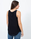 French Connection Clothing XS | US 2 Sheer Black Tank
