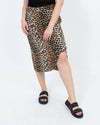 GANNI Clothing Large | US 10 I EU 42 Leopard Print Skirt