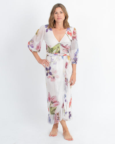 GANNI Clothing Medium | US 6 I EU 38 "Tilden" Flower Dress