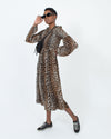 GANNI Clothing Small | US 4 I FR 36 Animal Print Midi Dress