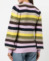 GANNI Clothing Small Wool Blend Striped Sweater