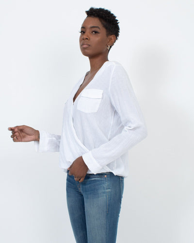 Generation Love Clothing Medium Wrap Blouse