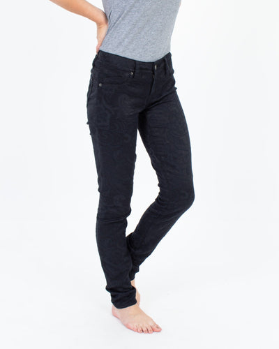Genetic Denim Clothing XS | US 25 Lace Jacquard Pants