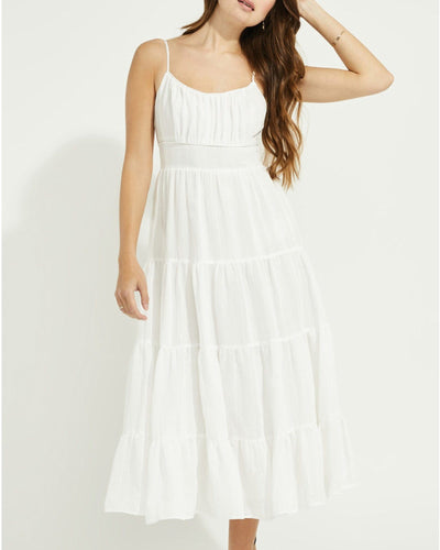 Gentle Fawn Clothing Medium Tiered Midi Dress