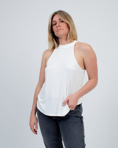 Gentle Fawn Clothing XS Ribbed White Tank