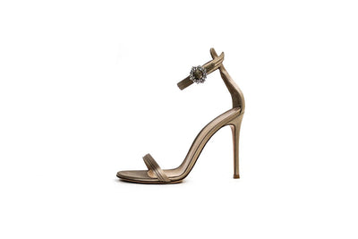 Gianvito Rossi Shoes Small | US 7 I IT 37 Ava Satin Sandals