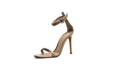 Gianvito Rossi Shoes Small | US 7 I IT 37 Ava Satin Sandals