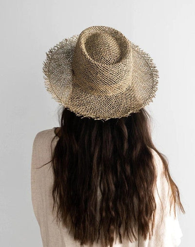 Gigi Pip Accessories Small "Willa Woven Seagrass Rambler"