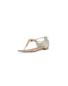 Giuseppe Zanotti Shoes Small | US 7 Metallic T-Strap Sandals