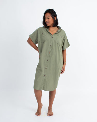 Go Gently Nation Clothing XS Button Down Dress