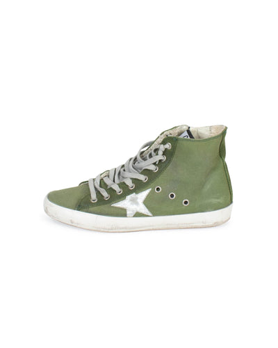 Golden Goose Shoes Large | 9 "Francy" High Top Sneakers