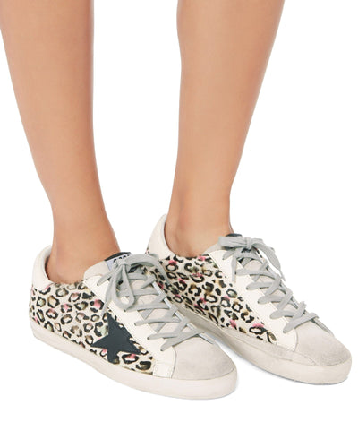 Golden Goose Shoes Large | 9 "Superstar Animal Print" Sneakers