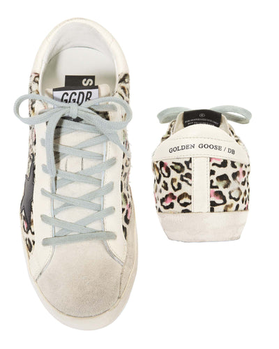 Golden Goose Shoes Large | 9 "Superstar Animal Print" Sneakers