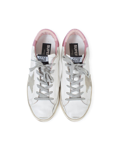 Golden Goose Shoes Large | US 10 I IT 40 Pink and White Superstar Sneakers