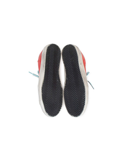 Golden Goose Shoes Large | US 10 I IT 40 "Superstar" Red Silver Sneakers