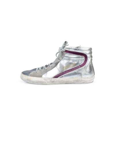 Golden Goose Shoes Large | US 10 "Slide" High Top Sneakers