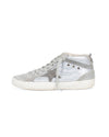 Golden Goose Shoes Medium | 8 Silver Grey Mid Star High Top Sneakers
