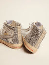 Golden Goose Shoes Medium | US 7 I IT 37 "Silver Glitter Slide" High Top Sneakers