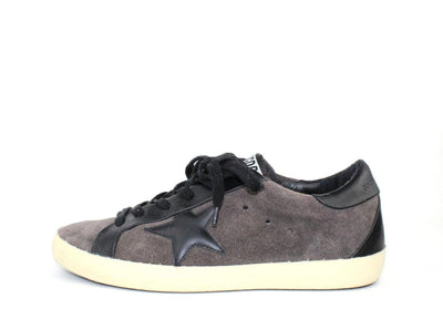 Golden Goose Shoes Medium | US 7 Superstar Low-Top Sneakers in Grey Suede