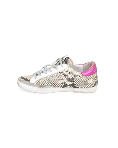 Golden Goose Shoes Medium | US 9 "Superstar" Snake Sneakers