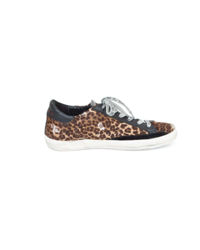 Golden Goose Shoes Small | US 6 Superstar Horsy Animal Print Sneaker