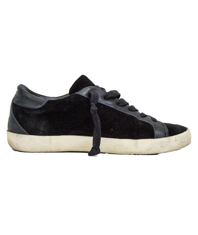 Golden Goose Shoes Small | US 7 I IT 37 Black Suede Low Top Sneakers