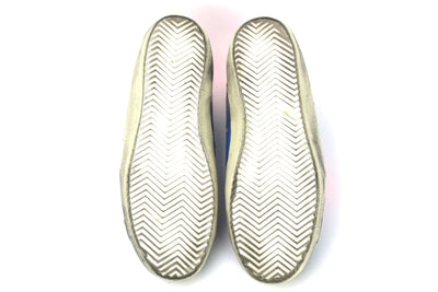 Golden Goose Shoes Small | US 7 I IT 37 Leather Superstar Low-Top in Blue