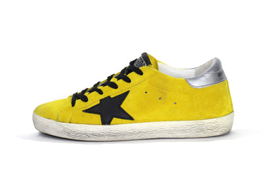 Golden Goose Shoes Small | US 7 I IT 37 Superstar Low-Top Sneakers in Yellow Suede
